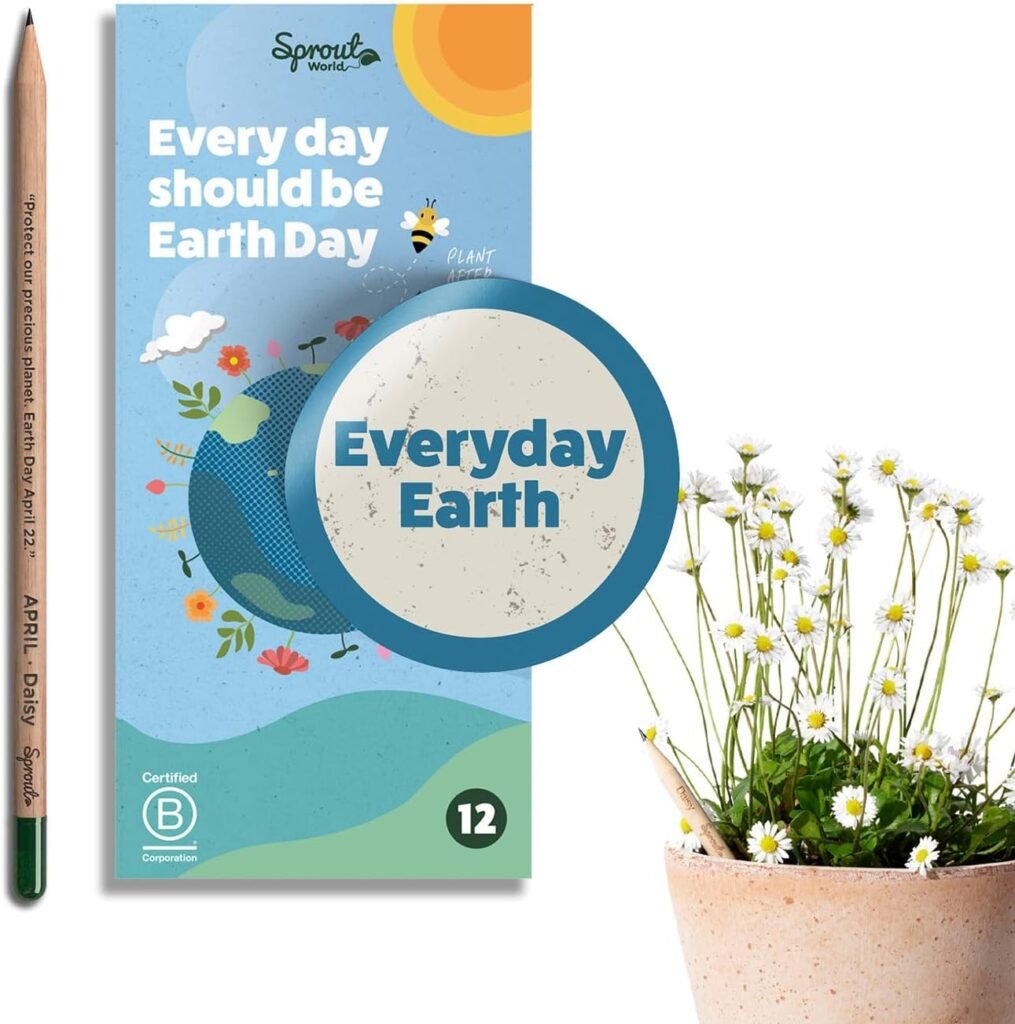 Lápices ecológicos con semillas plantables para regalar como detalle de boda.